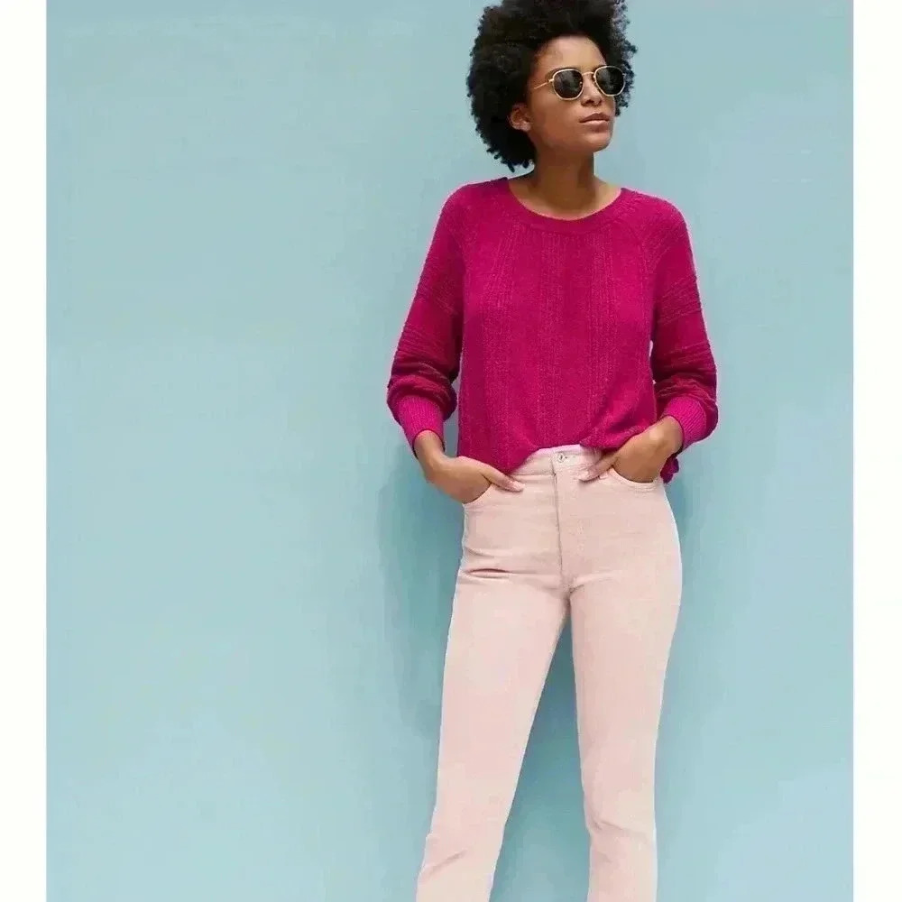 Citizens of Humanity Corduroy Olivia High-Rise Slim Ankle Jeans